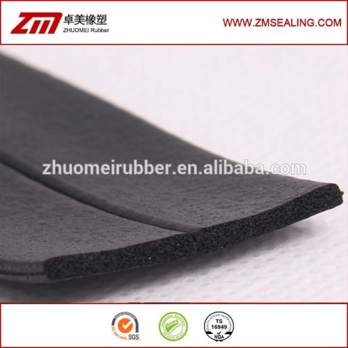 EPDM rubber flat strip, weather seal strip
