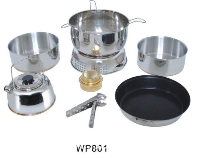 Pots and Pans Commonly Used in Outdoor Camping