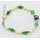 pulsera de cristal de hematita de piedras preciosas