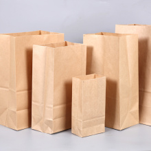 New Product Biodegrqdable Kraft Paper Bag Without Handle