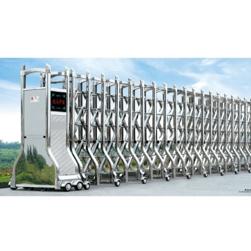 Folding Expandable Accordion Driveway Gate