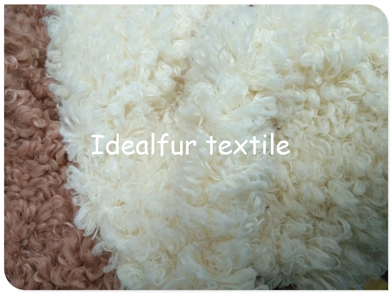 Super Curly Polyester Long Fake Fur