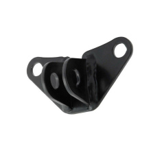 Powder Coating Black Metal Tube Support Bracket