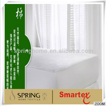 waterproof terry cloth mattress protector for hotel