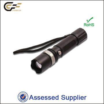 alloy alumininum LED torch with compass