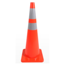 High-Quality Triangular Reflective PCV Traffic Cones for Road Safety