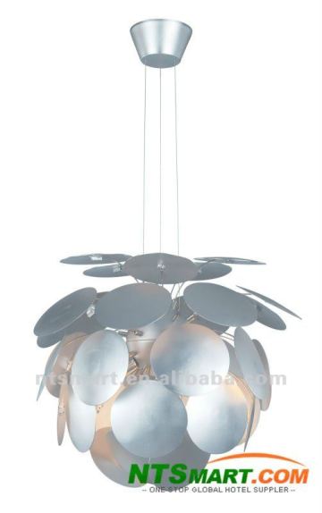 Modern decorative aluminum pendent lamp