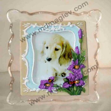 acrylic block photo frame,acrylic photo frame,plexiglass picture frame