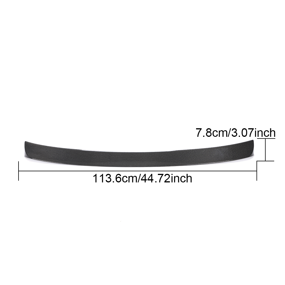 Modify Luxury 6Series F12 F13 Carbon Fiber Roof Window Spoiler for BMW F06 M6 Gran Coupe 2012-2019