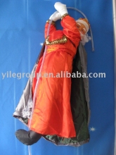 120cm Spain king santa/santa climbing rope with light/santa decoration