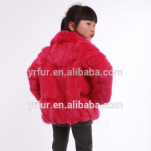 YR488 Lovely Children's Fur Garments/Rabbit Fur Piece Fur Coats