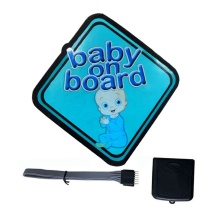 LED Baby on Board Signs for Car Light Up Decals