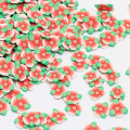 Kawaii 5mm polymère argile fleur tranches bricolage décoration de la maison Slime remplissage fête de noël ornement accessoires téléphone étui décor