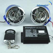 SD card usb motorcycle and radio alarm mp3/fm audio system