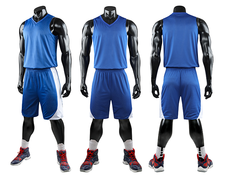 Novo design reversível jersey de basquete