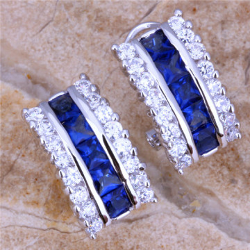 royal blue earrings brass earring display stand charming lady's earring
