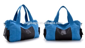 wholesale portable leather travel weekend bag