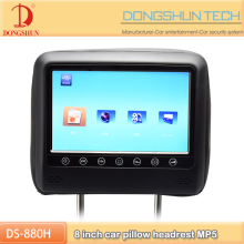 8 inch digital panel car headrest pillow MP5 player