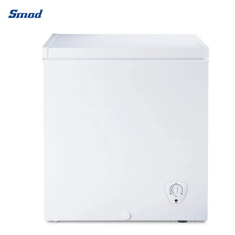 Smad 3.4cuft 97L Mini Deep Chest Freezer for Home Garage Frozen Storage