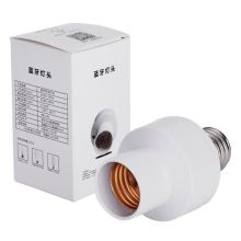 Promotion Iron Nickel Plated Edison Fitting E27 LED Bulb Lamp Base