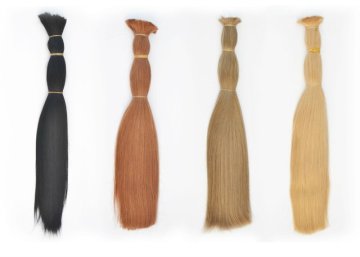 Colored Human Hair Bulk for Braiding Remy Human Loose Hair