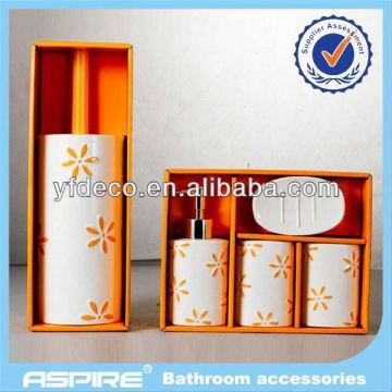 New 4pcs novelity bathroom set wholesaler