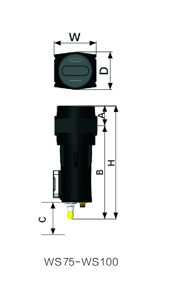 compressor water separator