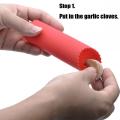 Silikon-Knoblauch-Rollen Peeler Tube Kitchen Tools