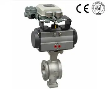 V-Segment Pneumatic Ball Valve with Positioner