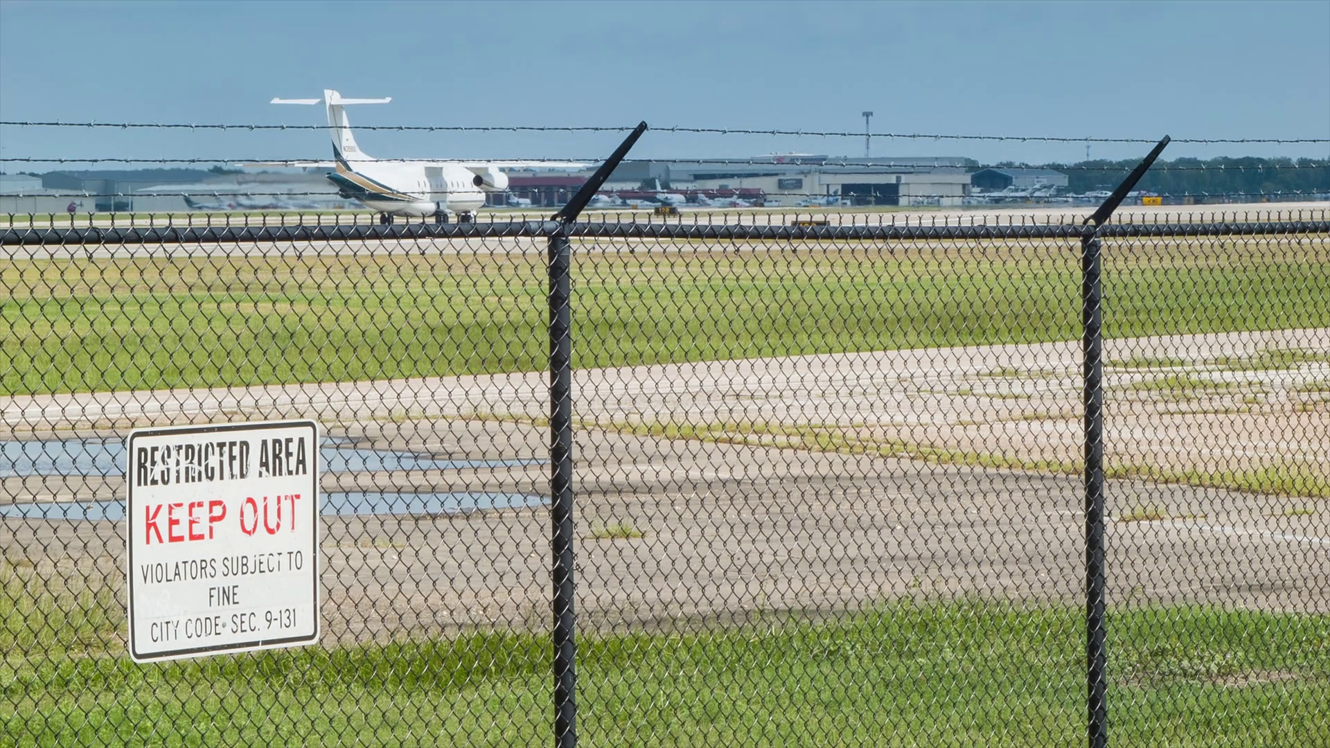 airport fence