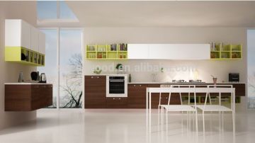 Free standing open shelf modular kitchen cabinets