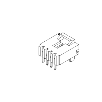 2.54mm ملعب 90 درجة ويفر AW2547RA-F-XP-G