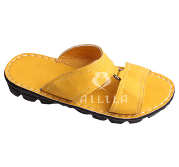 Casual Men Leather Slippers