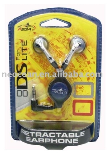 Retractable Earphone for NDS lite