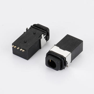 SMT 3.5 mm Waterproof Earphone Female Socket Connector