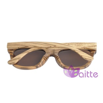 wood framed fashion sunglasses zebra wood sunglasses