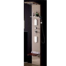 Adjustable Sliding Pole Shower Column with 3-Function Massage System