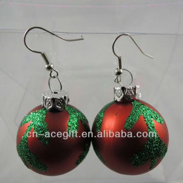 flashing christmas lights,glow earrings