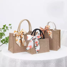 Eco-Friendly Customized Durable Burlap Tote Bags