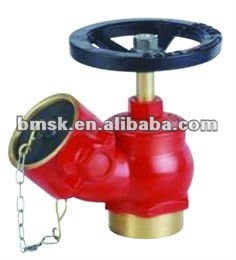 oblique thread fire hydrant valve with handwheel copper alloy