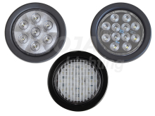 Back-up Light, 4 inch Round LED led round back up lights