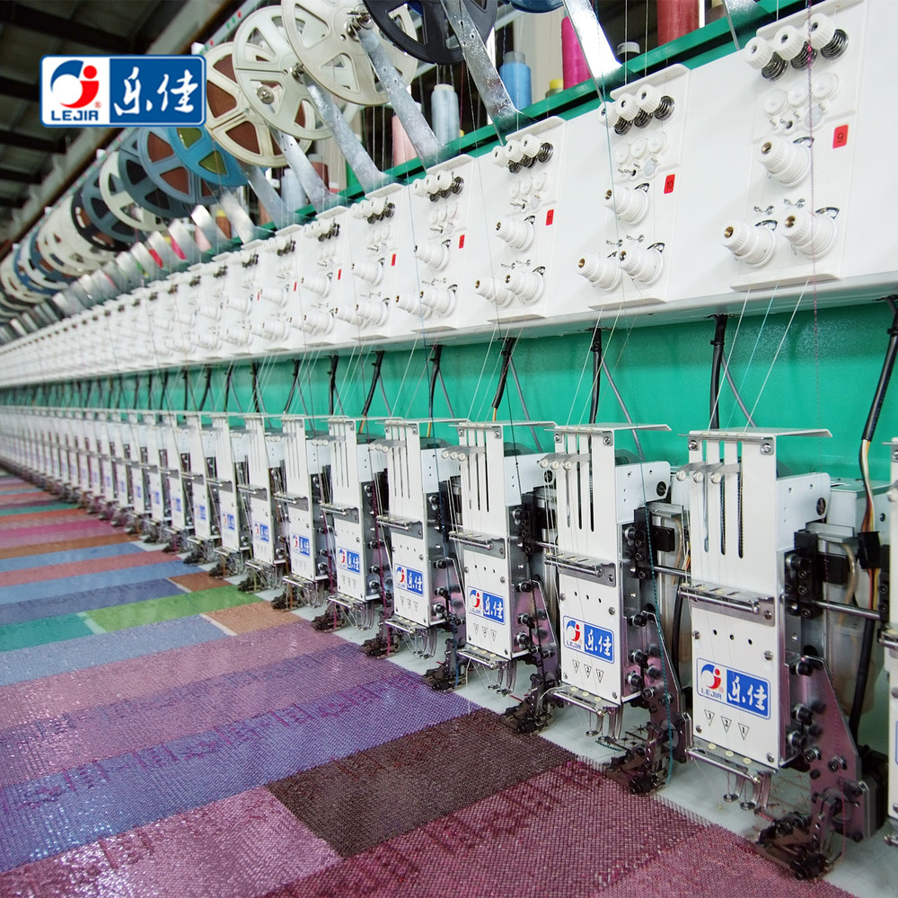 6 sequin high quality embroidery machine