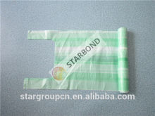 Best Sale Striped T-shirt Bags, Plastic Striped T-shirt Bags