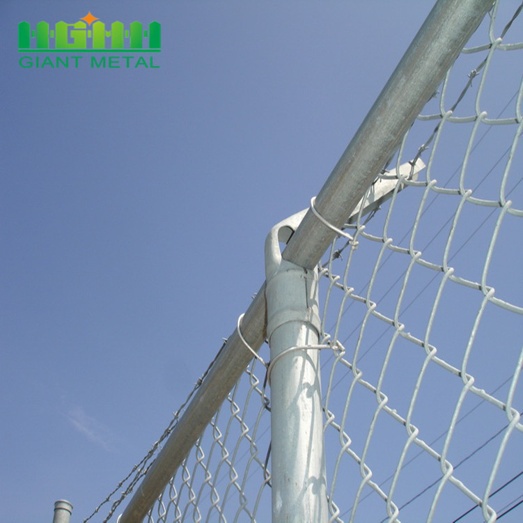 Construction PVC Coated Chain Link Fence