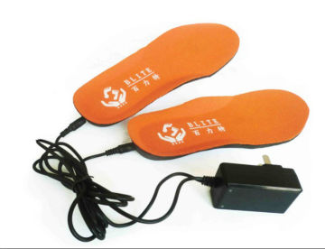 2014 rechargeable warm heated insoles