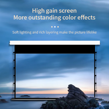 Engineering Electric In-Ceiling Screens