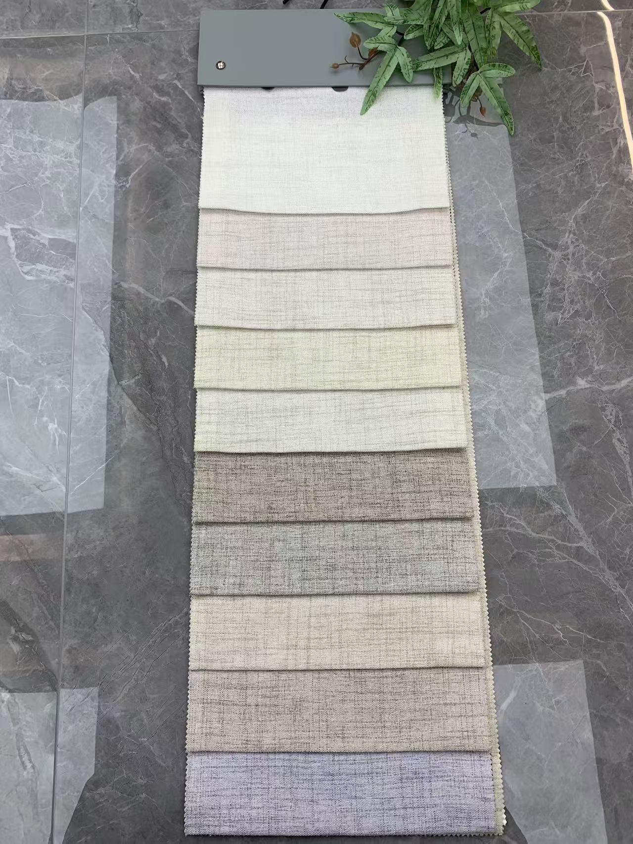 Tecido transparente natural moderno Modern Natural Sheer Fabric