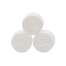 White Child Resistant Cap 24mm Cosmetic CRC Cap