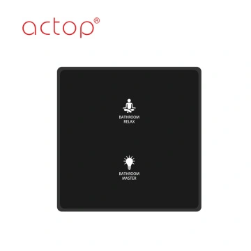 China Interruptor De Luz Inteligente Inteligente Del Panel Tactil Interruptor De Luz Inteligente Del Hotel Fabricantes