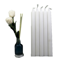 unscented white candles long burning pillar candles
